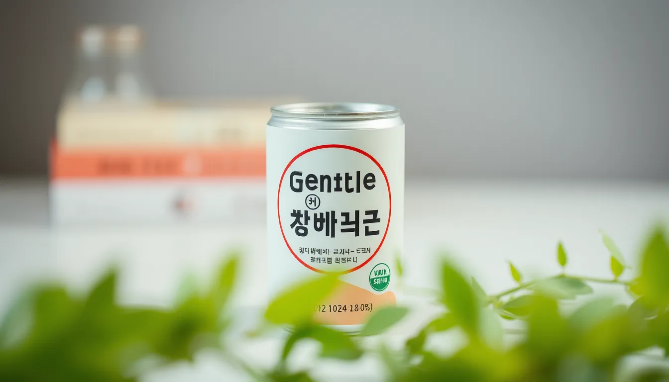 Choosing "Gentle Ingredient Can" K‑beauty products at Olive Young for sensitive skin and overseas shoppers